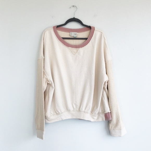 Anthropologie Tops - Anthropologie Au Fait Sweatshirt Saturday/Sunday
